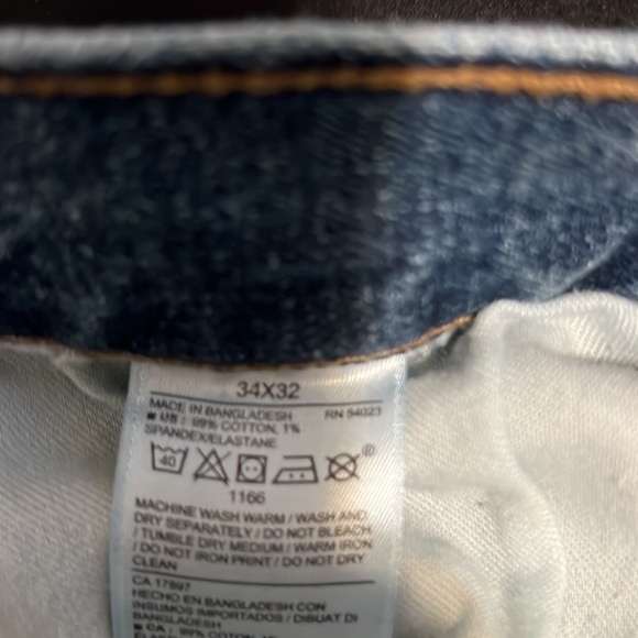 Old Navy jeans size 34/32 skinny fit - Picture 6 of 6